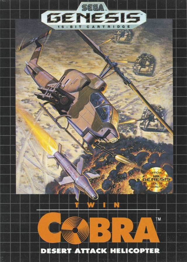 Twin Cobra (Sega Genesis) - Game Manual Only