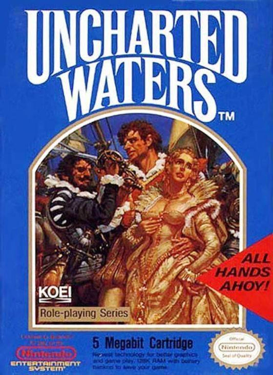 Uncharted Waters (Nintendo NES) - Game Manual Only