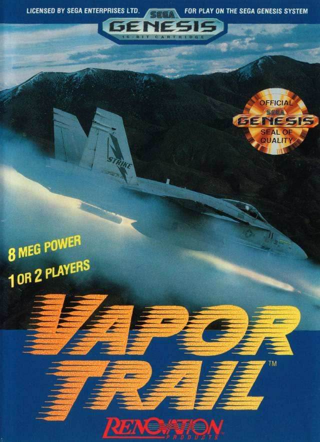 Vapor Trail: Hyper Offence Formation (Sega Genesis) - Game Manual Only