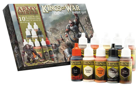 Army Painter Warpaints: Kings of War Ogres Paint Set (10) - 