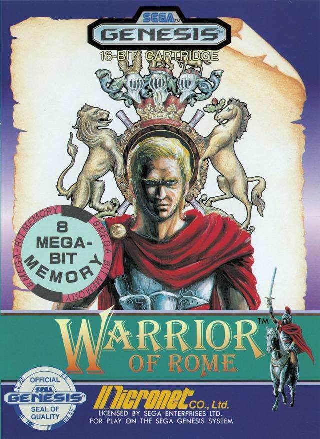 Warrior of Rome (Sega Genesis) - Game Manual Only