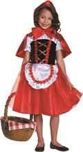 Little Red Riding Hood Fairy Tale Deluxe Toddler Costume Medium 7-8