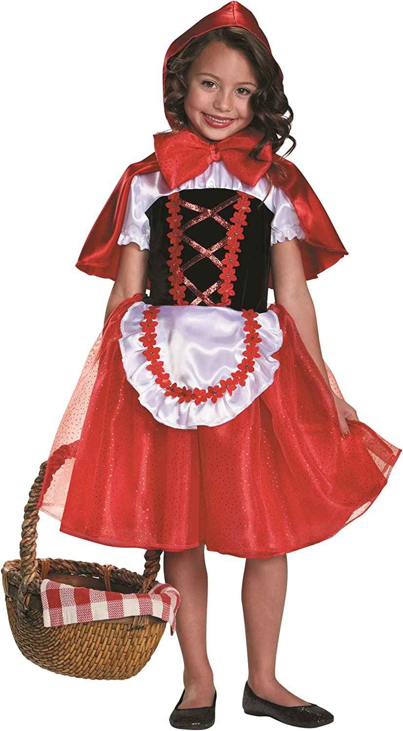 Little Red Riding Hood Fairy Tale Deluxe Toddler Costume Small 4-6