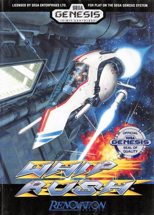 Whip Rush (Sega Genesis) - Game Manual Only