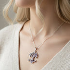 Persephone Opal Tree of Life Necklace