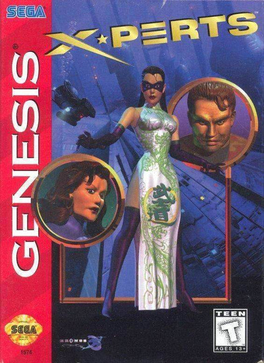 X-Perts (Sega Genesis) - Game Manual Only
