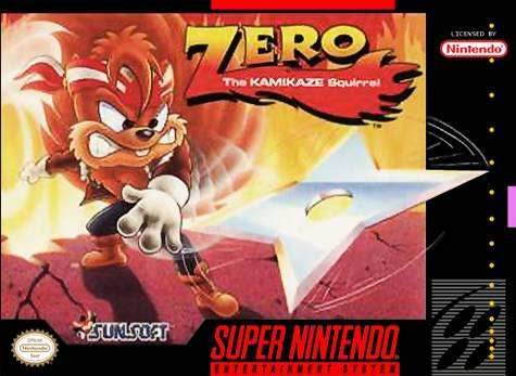 Zero the Kamikaze Squirrel (Super Nintendo) - Game Manual Only