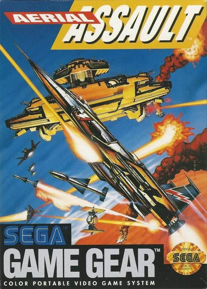 Aerial Assault (Sega Game Gear) - Game Manual Only