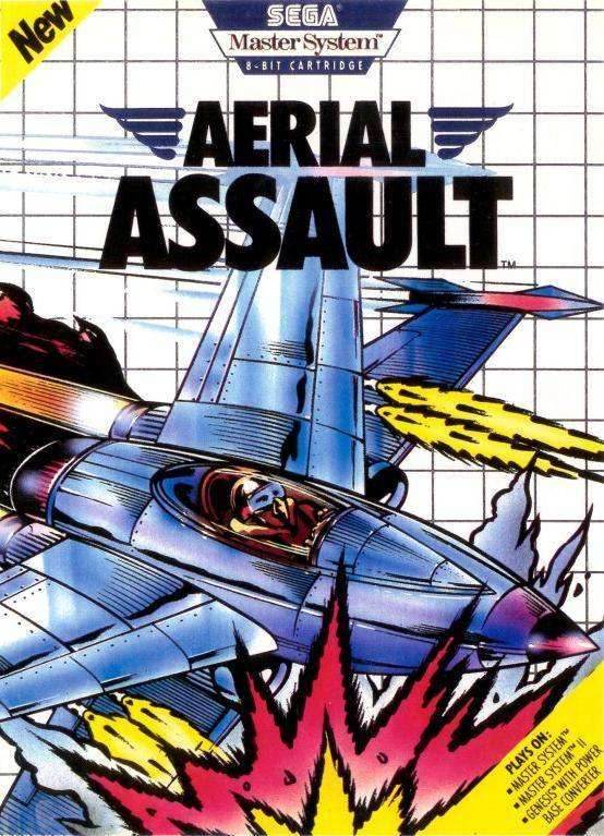 Aerial Assault (Sega Master System) - Game Manual Only