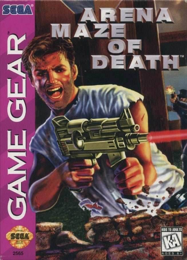 Arena: Maze of Death (Sega Game Gear) - Game Manual Only