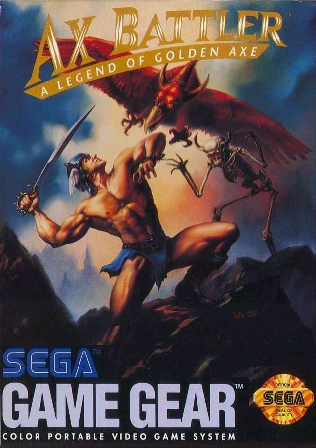 Axe Battler: A Legend of Golden Axe (Sega Game Gear) - Game Manual Only