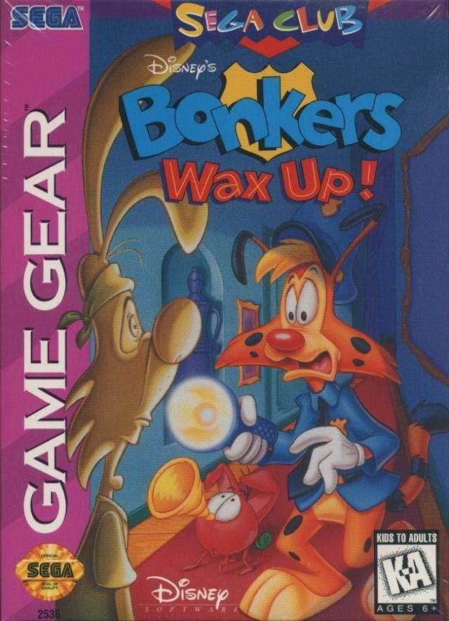 Bonkers Wax Up (Sega Game Gear) - Game Manual Only