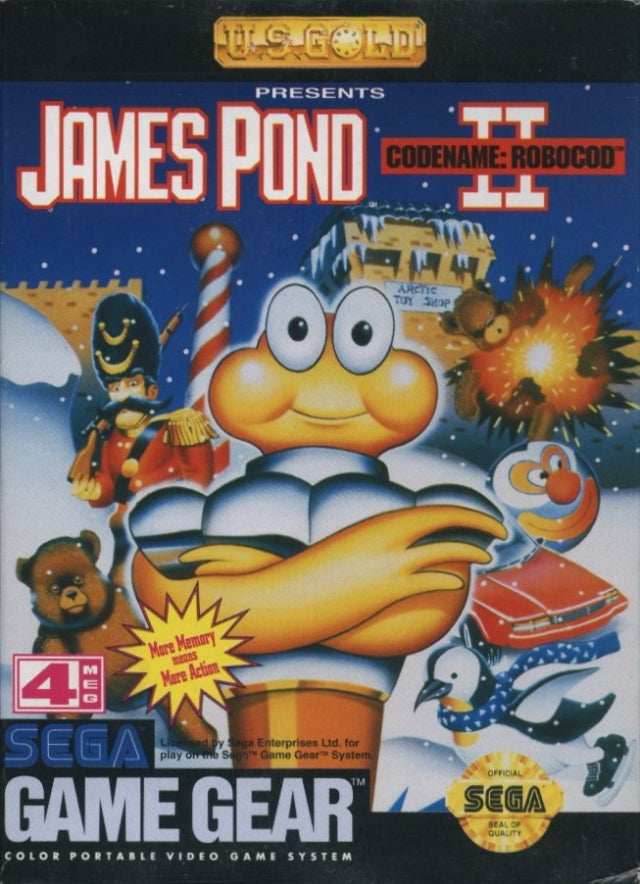 James Pond II: Codename RoboCod (Sega Game Gear) - Game Manual Only