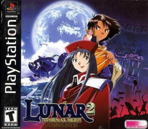 Lunar 2: Eternal Blue Complete (Playstation) - Game Manual Only