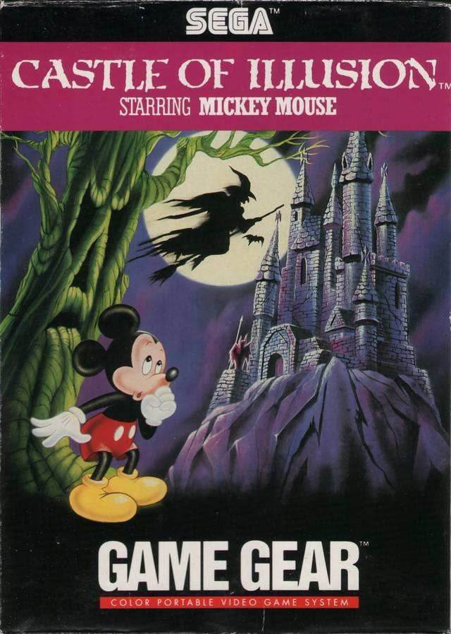 Castle of Illusion Starring Mickey Mouse (Sega Game Gear) - Game Manual Only