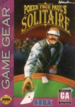 Poker Face Paul's Solitaire (Sega Game Gear) - Game Manual Only