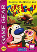 Ren and Stimpy Quest for the Shaven Yak (Sega Game Gear) - Game Manual Only