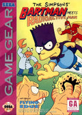 The Simpsons: Bart Meets Radioactive Man (Sega Game Gear) - Game Manual Only