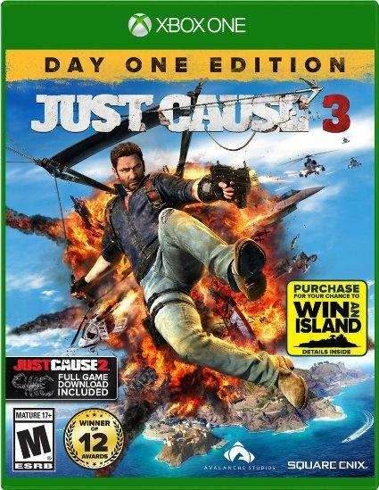 Just Cause 3 Day One Edition (Xbox One) - Game Manual Only