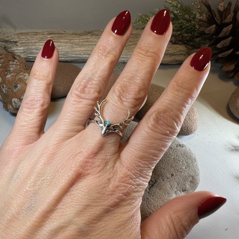 Stag Antler Ring