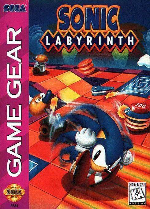 Sonic Labyrinth (Sega Game Gear) - Game Manual Only