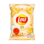 Lays Thailand Exclusive Salted Egg Potato Chips, 1.48oz - 