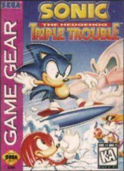 Sonic Triple Trouble (Sega Game Gear) - Game Manual Only