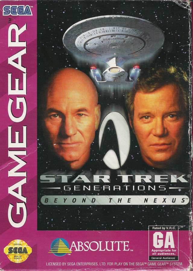 Star Trek: Generations - Beyond the Nexus (Sega Game Gear) - Game Manual Only
