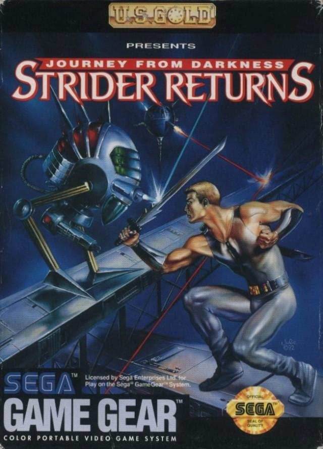 Strider Returns (Sega Game Gear) - Game Manual Only