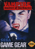 Vampire Master Of Darkness (Sega Game Gear) - Game Manual Only