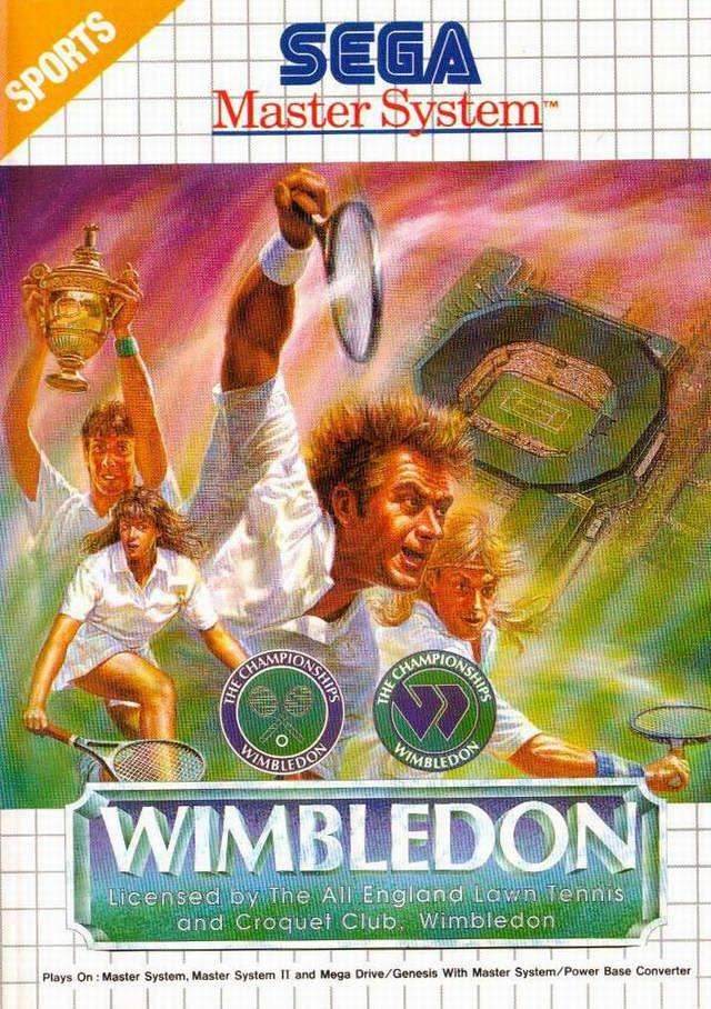 Wimbledon (Sega Master System) - Game Manual Only