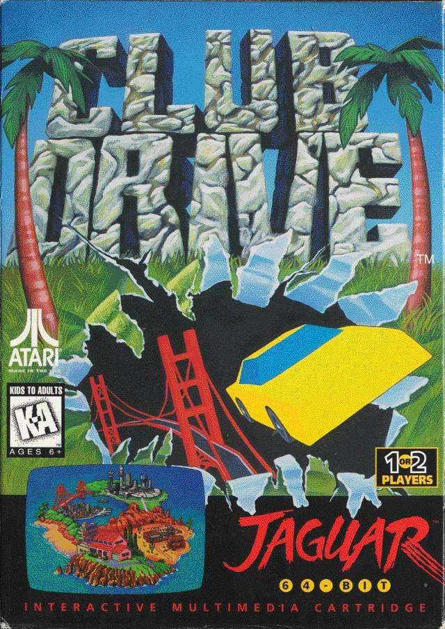 Club Drive (Atari Jaguar) - Game Manual Only