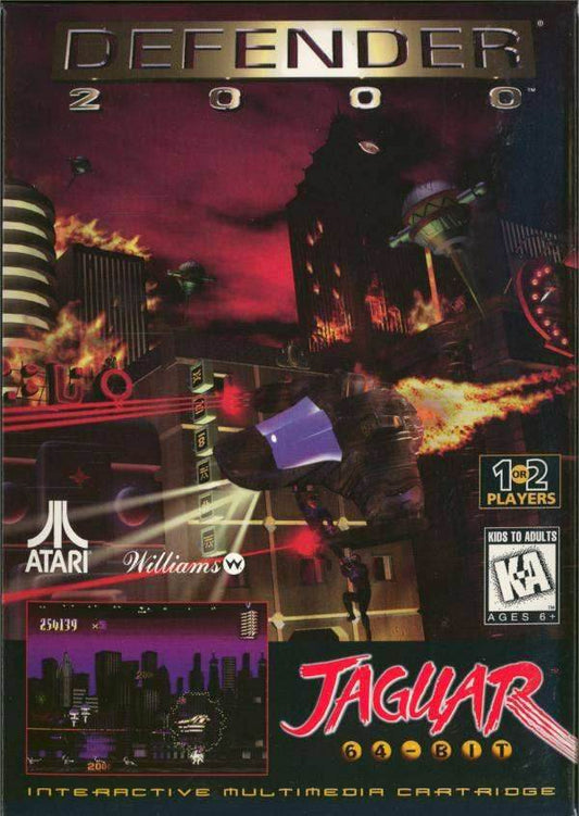 Defender 2000 (Atari Jaguar) - Game Manual Only