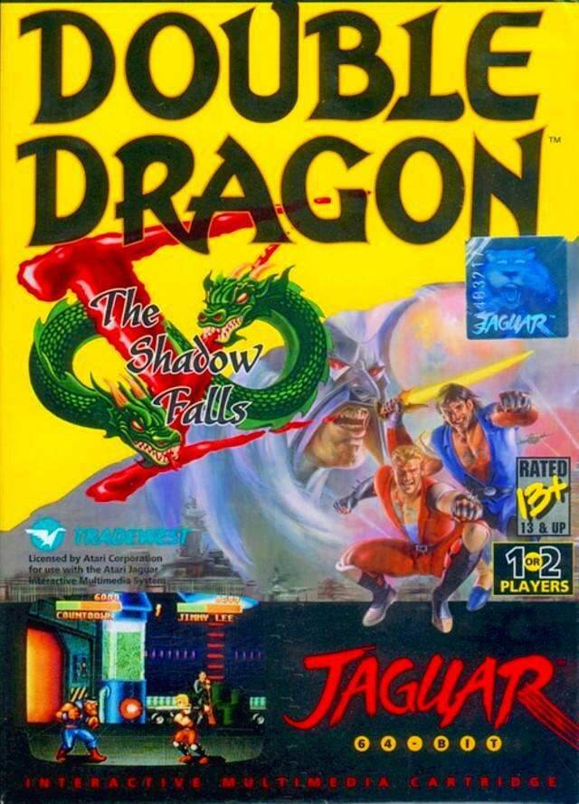 Double Dragon V: The Shadow Falls (Atari Jaguar) - Game Manual Only