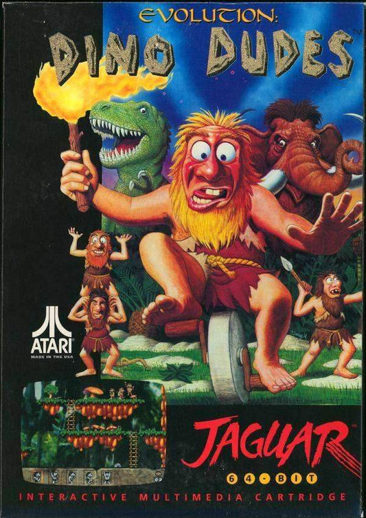 Evolution: Dino Dudes (Atari Jaguar) - Game Manual Only