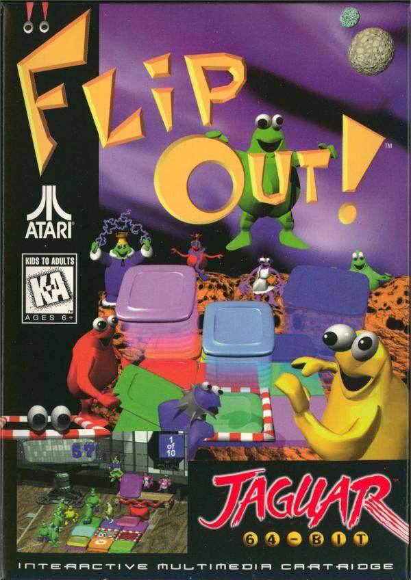 FlipOut! (Atari Jaguar) - Game Manual Only