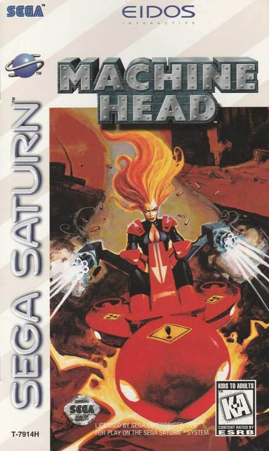 Machine Head (Sega Saturn) - Game Manual Only