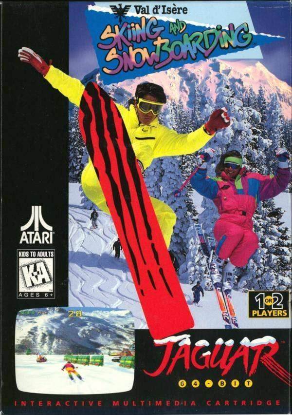 Val d'Isere Skiing and Snowboarding (Atari Jaguar) - Game Manual Only