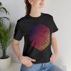 Ombre Ornamental Dice Shirt - Asphalt / S
