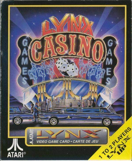 Lynx Casino (Atari Lynx) - Game Manual Only