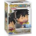One Piece Monkey D. Luffy with Flag Funko Pop! Vinyl Figure #2214 - Entertainment Earth Exclusive