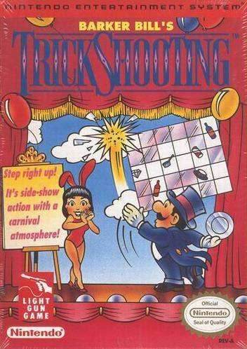 Barker Bill's Trick Shooting (Nintendo NES) - Game Manual Only