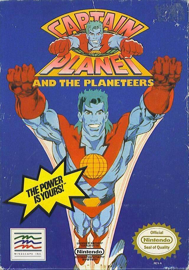 Captain Planet and the Planeteers (Nintendo NES) - Game Manual Only