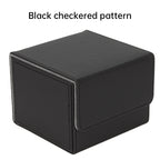 Magnetic Trading Card Storage Box - 100 Card Capacity (Sleeved), Waterproof & Stain Proof Collectoe