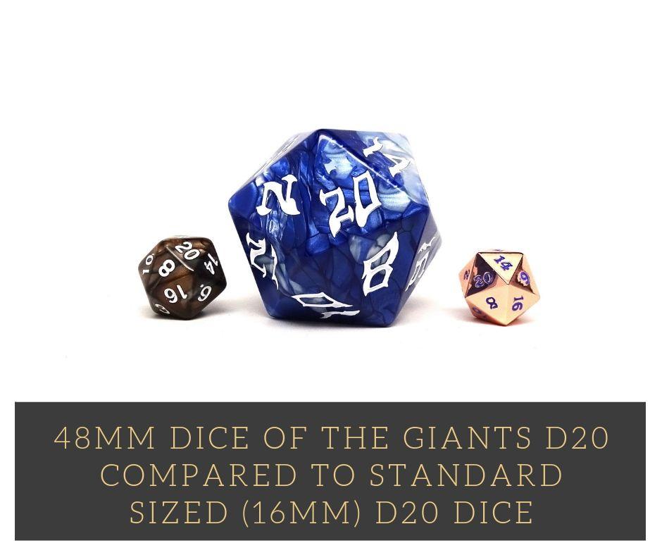 48mm Dice of the Giants - Storm Giant D20