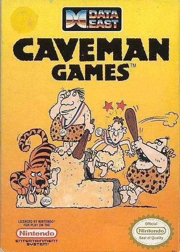 Caveman Games (Nintendo NES) - Game Manual Only