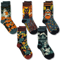 Haunted Harvest Crew Sock Pack | 5 Designs