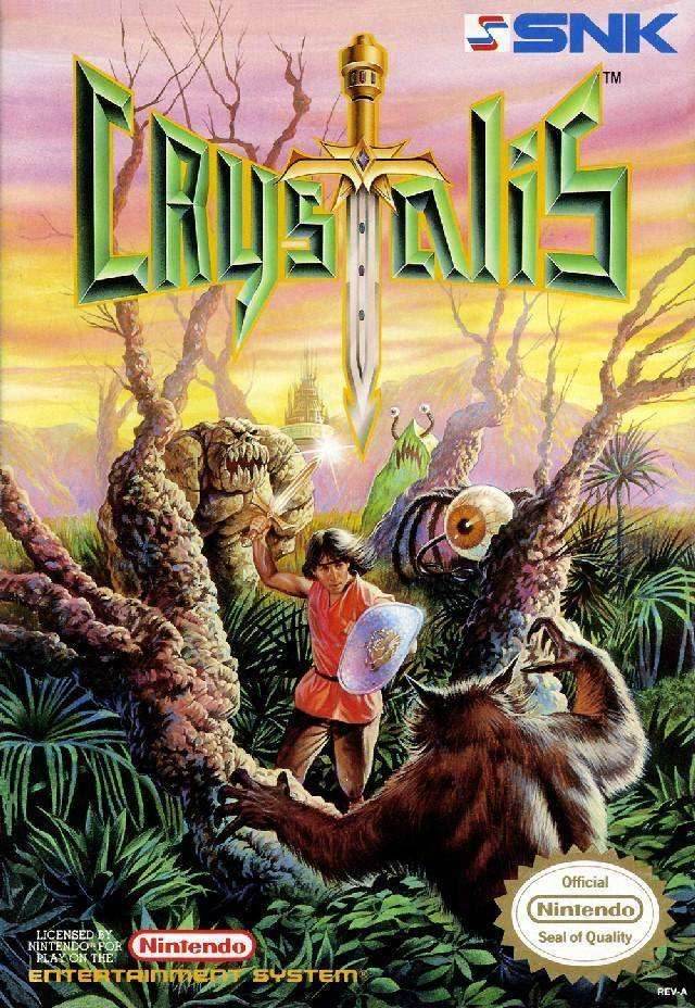 Crystalis (Nintendo NES) - Game Manual Only