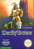 Deadly Towers (Nintendo NES) - Game Manual Only