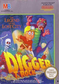 Digger T. Rock: The Legend of the Lost City (Nintendo NES) - Game Manual Only
